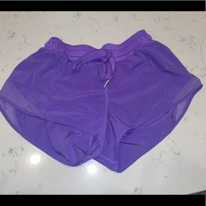 Lululemon purple shorts